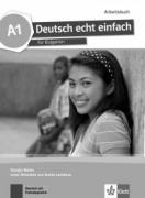 Deutsch echt einfach - A1- учебна тетрадка по немски език за 8. клас - Arbeitsbuch mit Audio CD