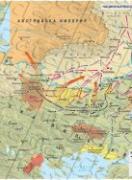 Стенна карта: Национално-освободителни борби (1804-1869); врезка: Дейност на БРЦК до 1875 г.