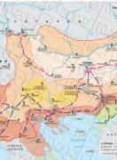 Стенна карта: България при Асеневци (1185-1241)