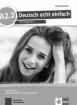 Deutsch echt einfach - A 2.2 - учебна тетрадка по немски език за 8. клас - Arbeitsbuch mit Audio CD